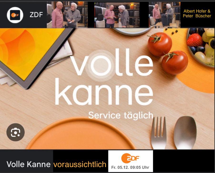 ZDF Sendung Volle Kanne